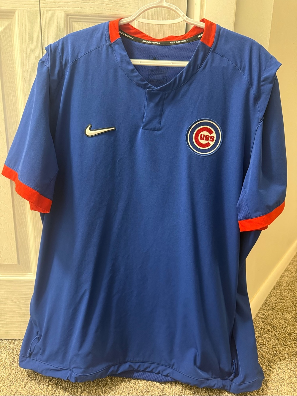 Chicago Cubs Nike Single Button Shirt